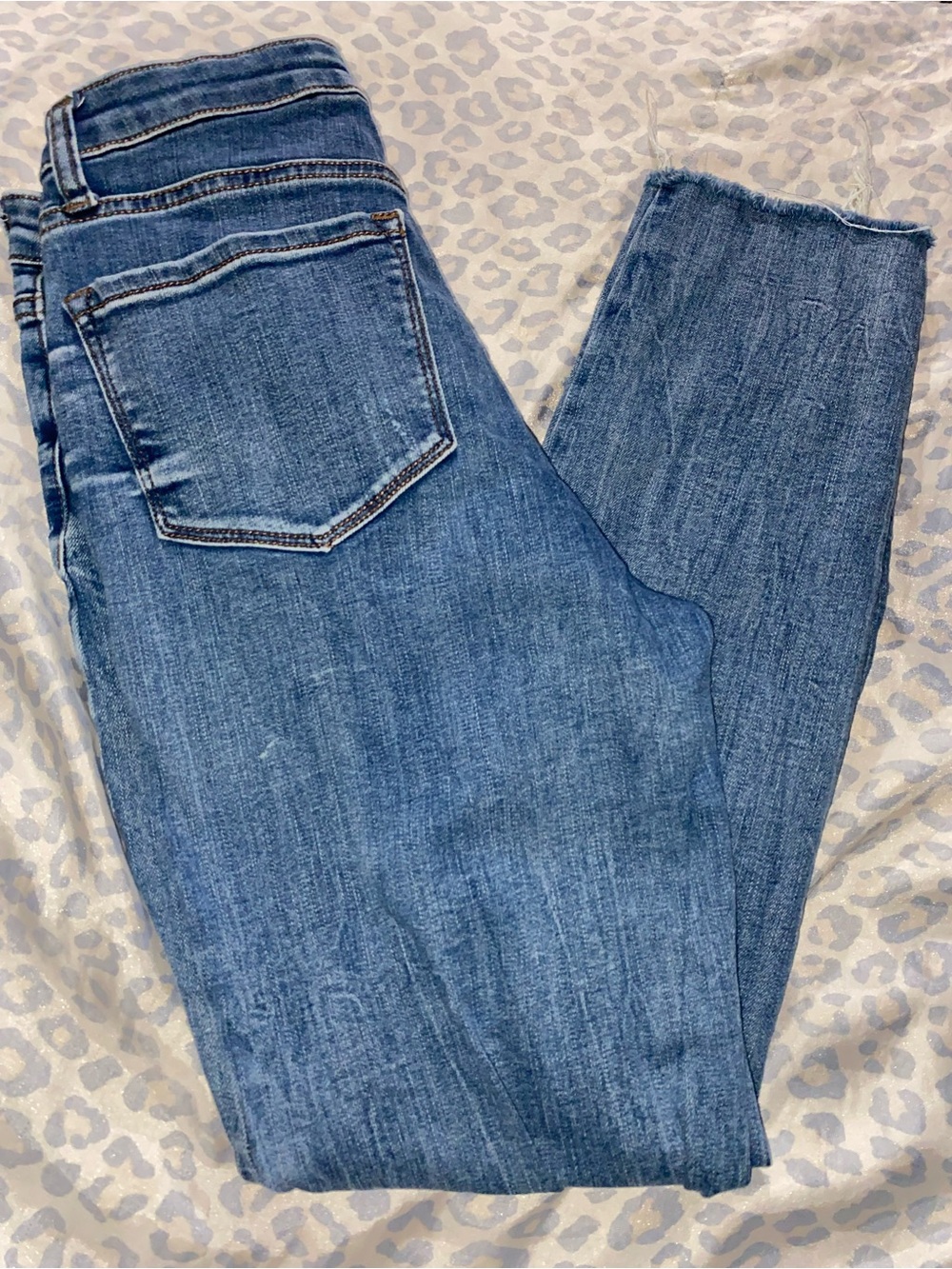 Kids Blue Stretch Denim Jeans
